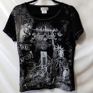 Paradisio New York T Shirt  size L
